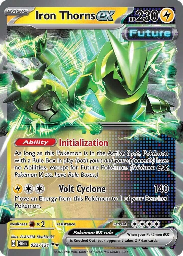 Iron Thorns ex (032/131) [Scarlet & Violet: Prismatic Evolutions] | Devastation Store