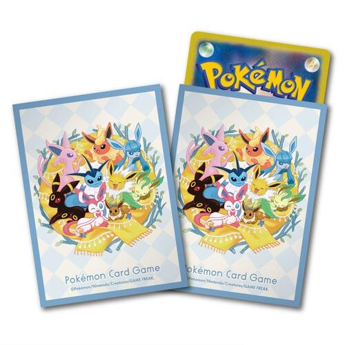 Card Sleeves - Eevee (64-Pack) (Pokemon Center Japan Exclusive) | Devastation Store