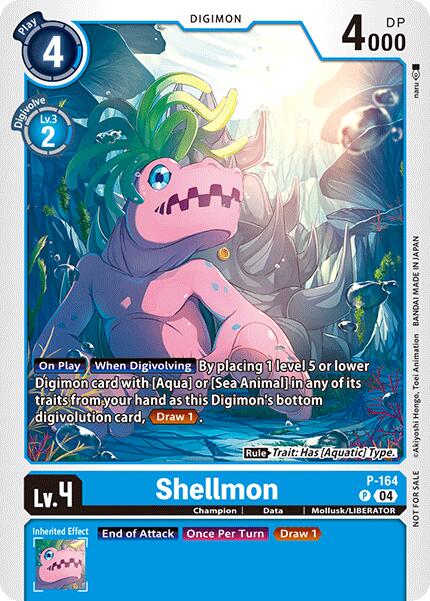 Shellmon [P-164] (Store Tournament 2025 Vo.1 Participation Pack) [Promotional Cards] | Devastation Store
