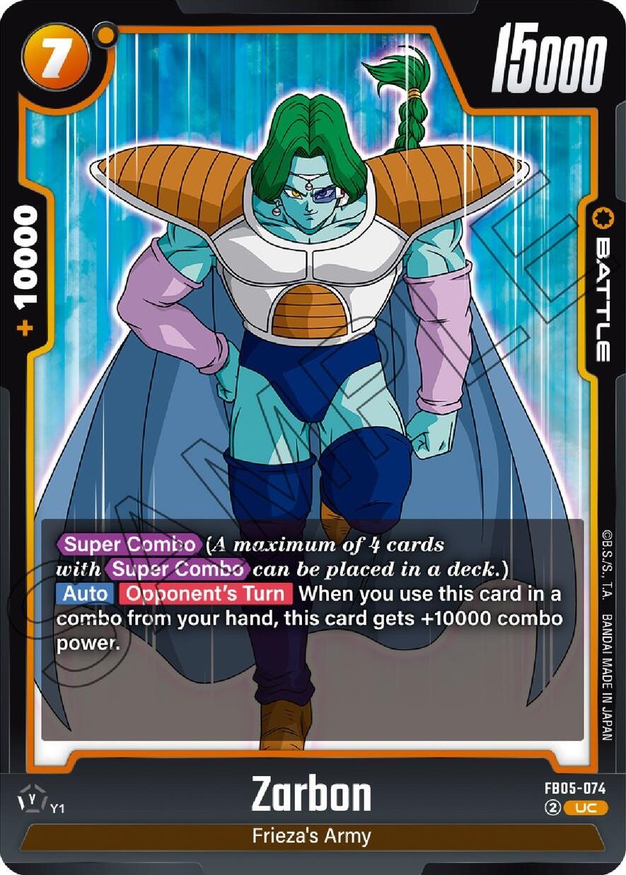 Zarbon [New Adventure] | Devastation Store