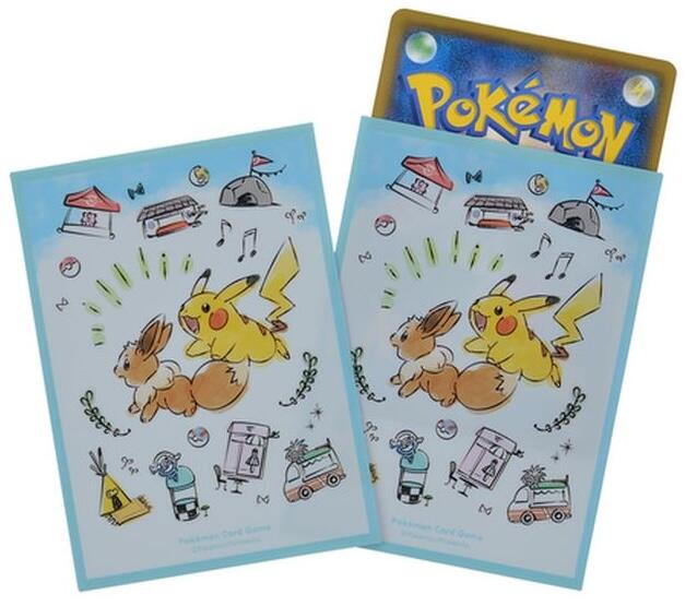 Card Sleeves - Pokemon World Market (64-Pack) (Pokemon Center Japan Exclusive) | Devastation Store