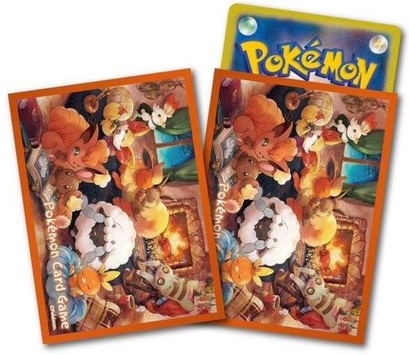 Card Sleeves - Honwaka Poka Poka (64-Pack) (Pokemon Center Japan Exclusive) | Devastation Store