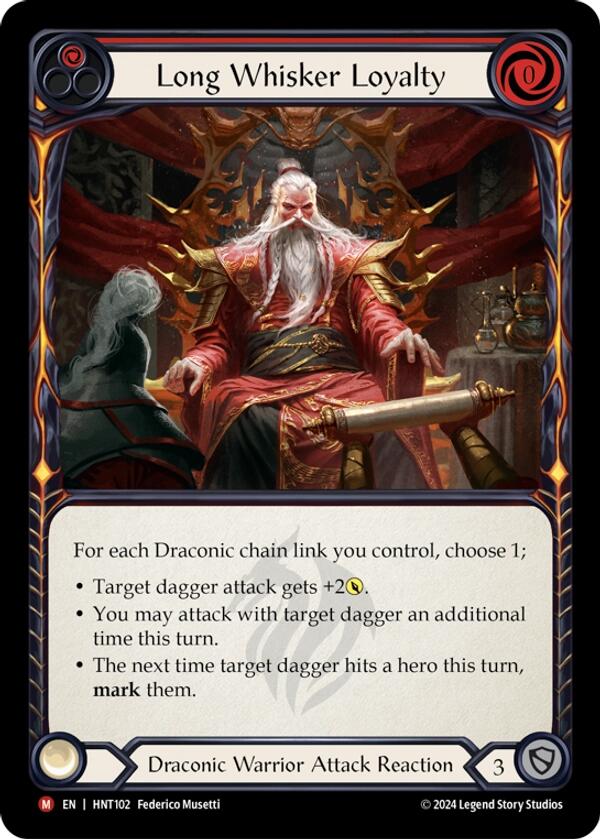 Long Whisker Loyalty [HNT102] (The Hunted)  Rainbow Foil | Devastation Store