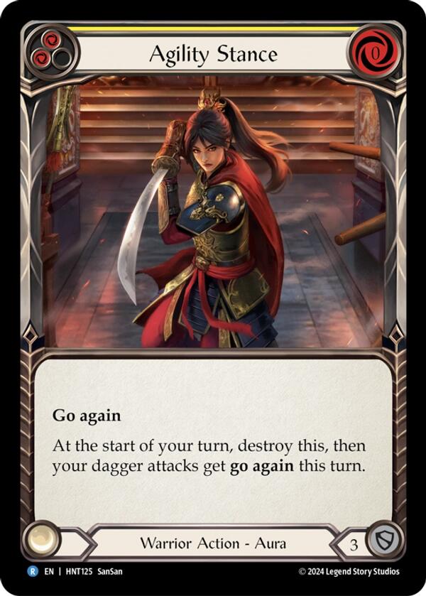 Agility Stance [HNT125] (The Hunted)  Rainbow Foil | Devastation Store