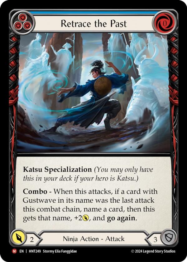 Retrace the Past [HNT249] (The Hunted)  Rainbow Foil | Devastation Store