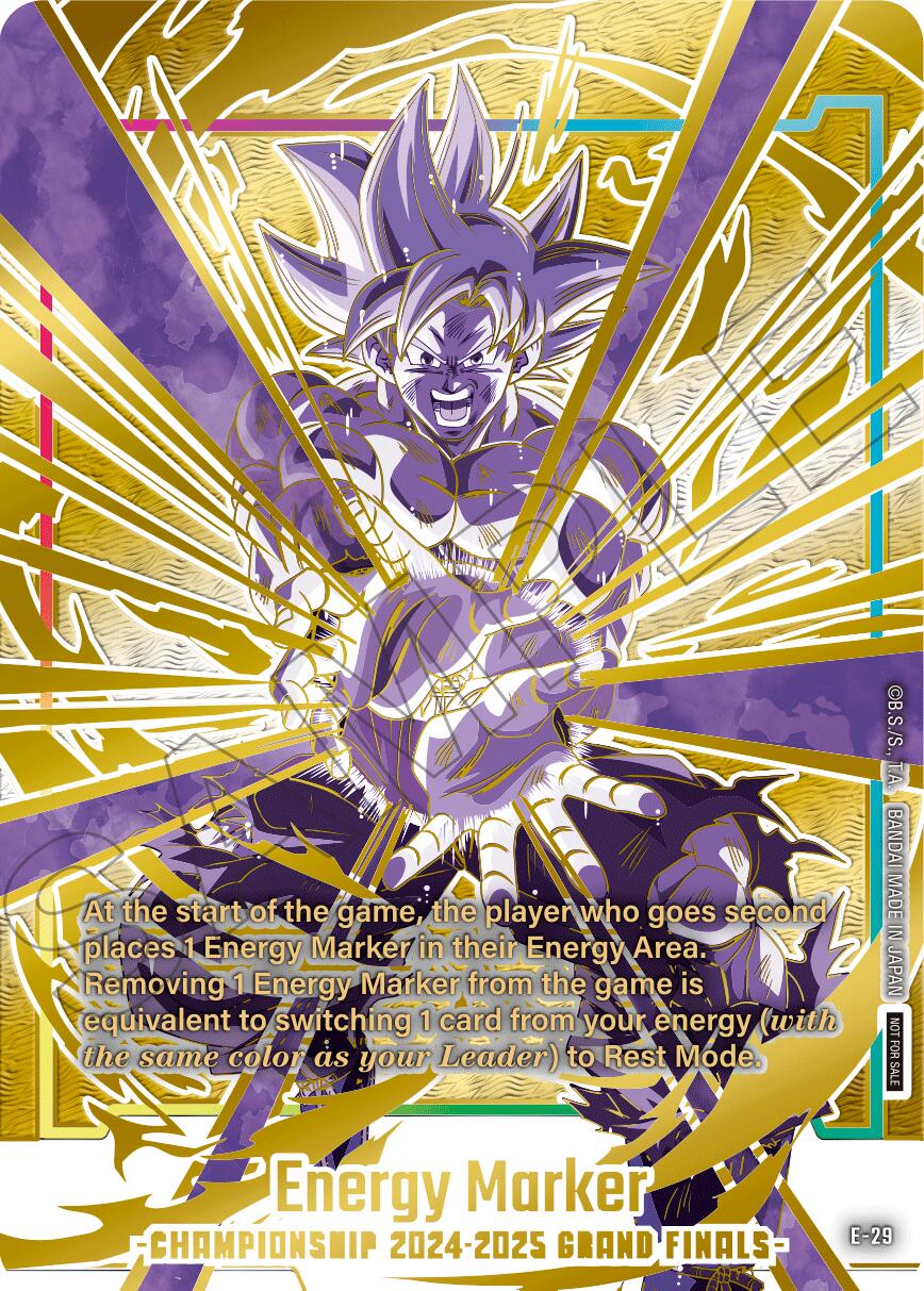 Energy Marker (E-29) (Championship 2024-2025 Grand Finals) [Tournament and Championship Promos] | Devastation Store