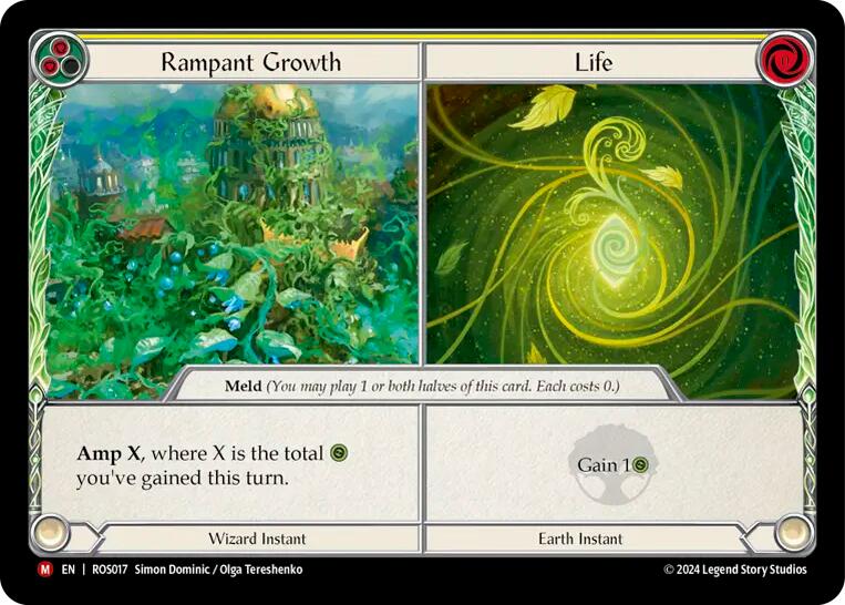 Rampant Growth // Life [LGS341] (Promo)  Cold Foil | Devastation Store