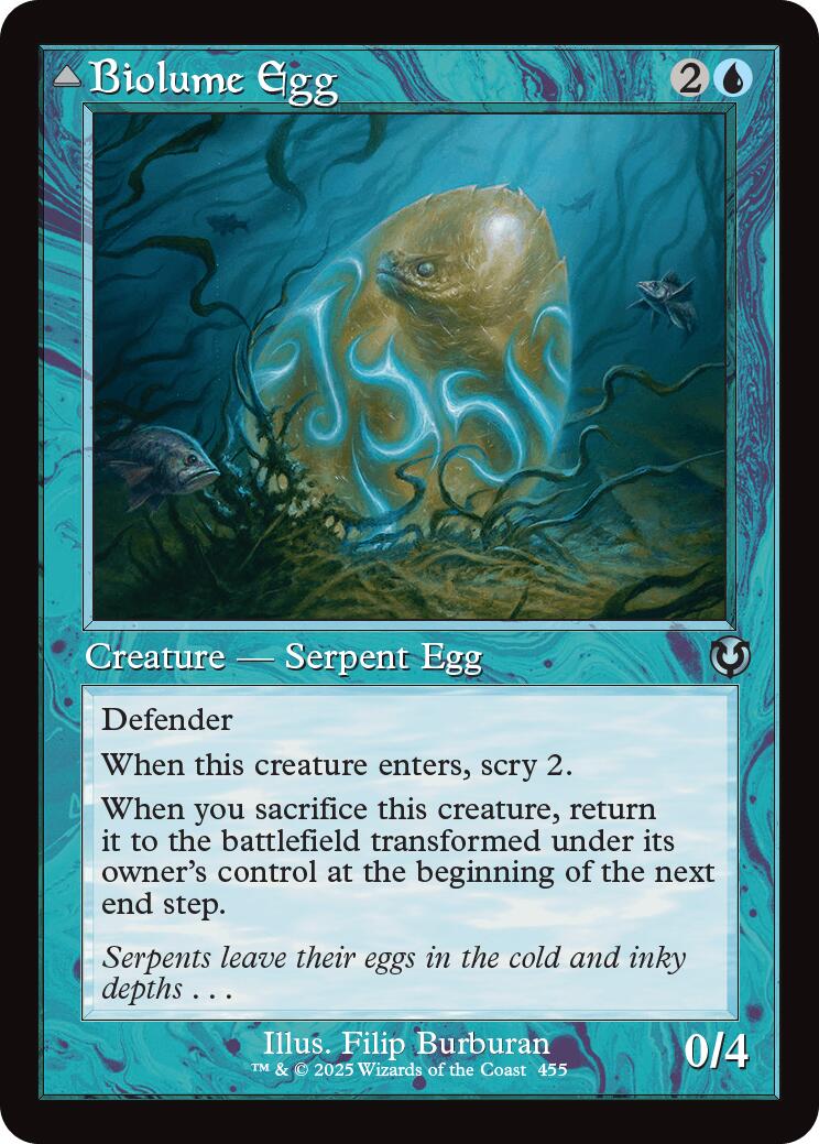 Biolume Egg // Biolume Serpent (Retro Frame) [Innistrad Remastered] | Devastation Store