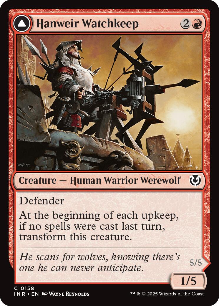 Hanweir Watchkeep // Bane of Hanweir [Innistrad Remastered] | Devastation Store