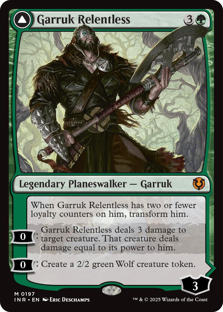 Garruk Relentless // Garruk, the Veil-Cursed [Innistrad Remastered] | Devastation Store