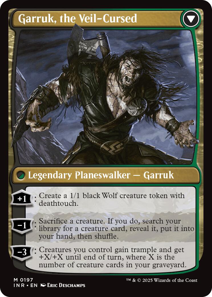 Garruk Relentless // Garruk, the Veil-Cursed [Innistrad Remastered] | Devastation Store