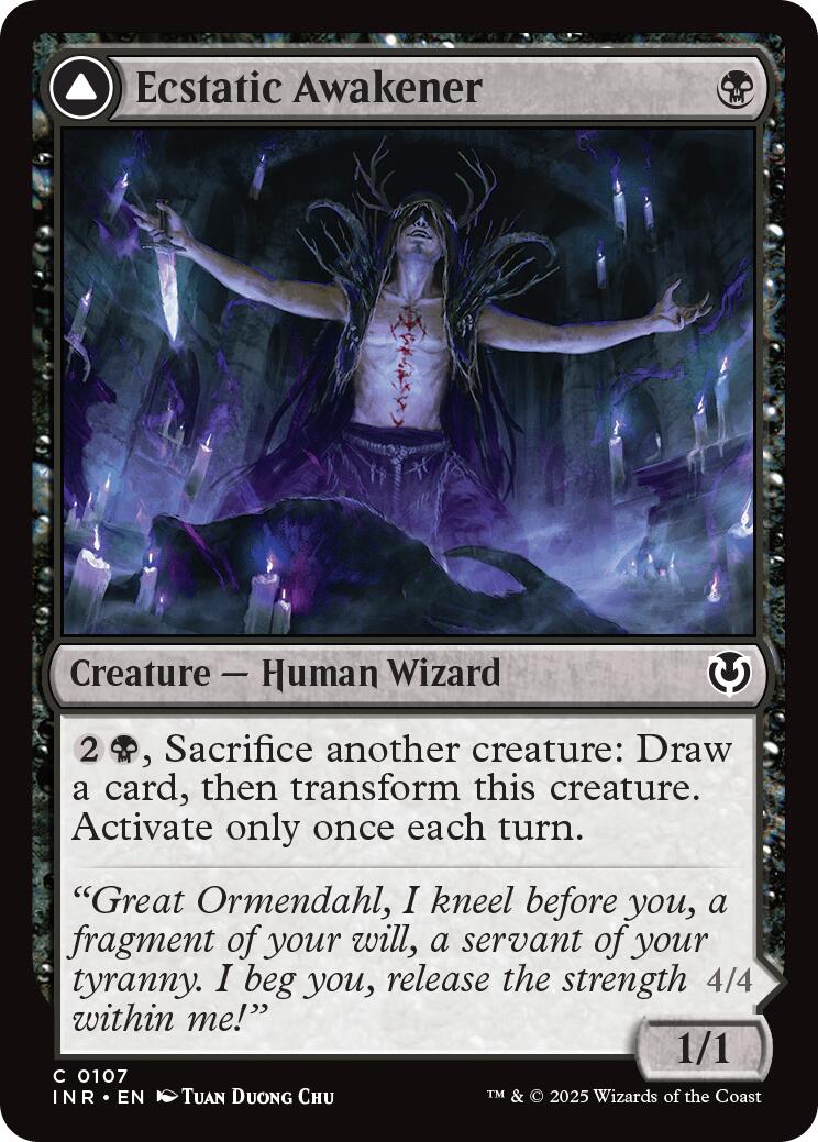 Ecstatic Awakener // Awoken Demon [Innistrad Remastered] | Devastation Store
