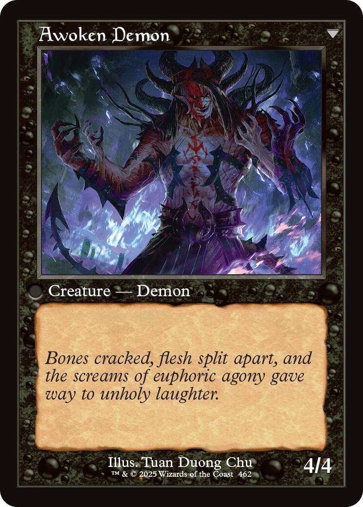 Ecstatic Awakener // Awoken Demon (Retro Frame) [Innistrad Remastered] | Devastation Store