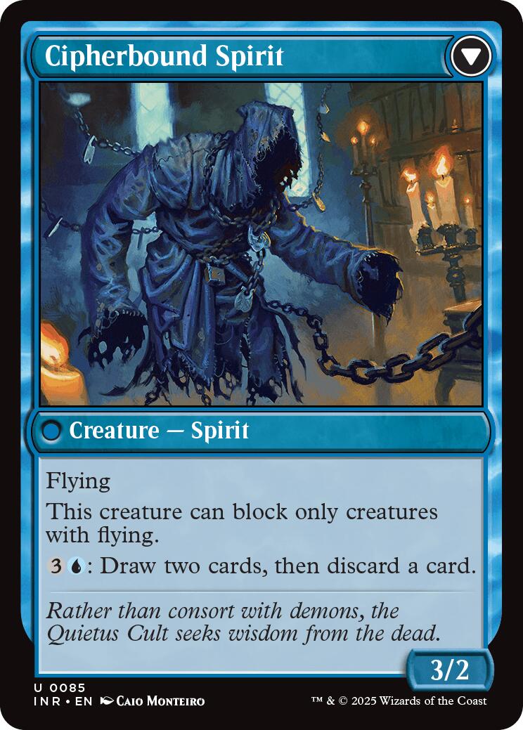 Soulcipher Board // Cipherbound Spirit [Innistrad Remastered] | Devastation Store