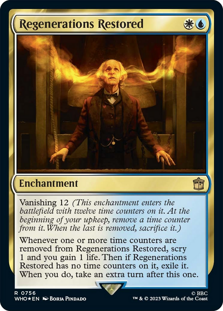 Regenerations Restored (Surge Foil) [Doctor Who] | Devastation Store