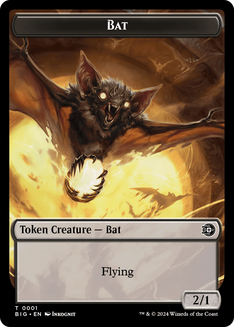 Bat Token [Outlaws of Thunder Junction: The Big Score Tokens] | Devastation Store