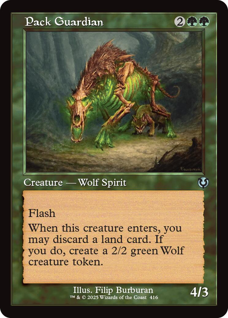 Pack Guardian (Retro Frame) [Innistrad Remastered] | Devastation Store