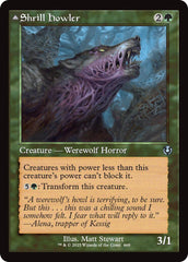 Shrill Howler // Howling Chorus (Retro Frame) [Innistrad Remastered] | Devastation Store