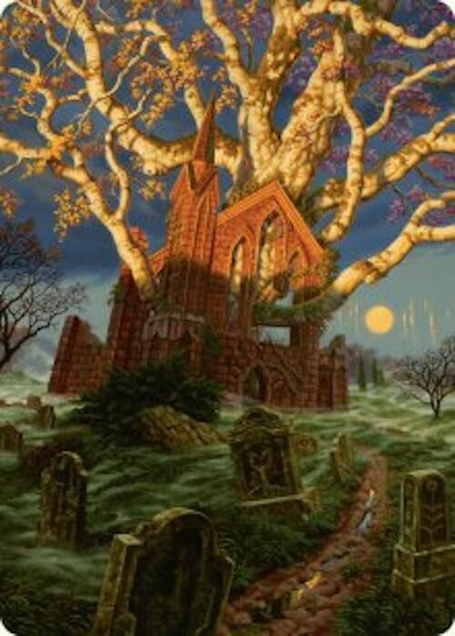 Abundant Growth Art Card [Innistrad Remastered Art Series] | Devastation Store