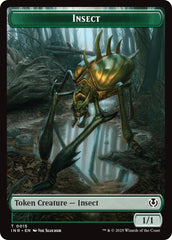 Insect // Spider Double-Sided Token [Innistrad Remastered Tokens] | Devastation Store