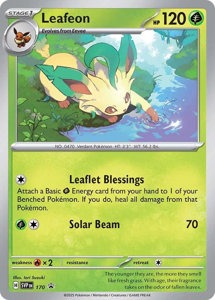 Leafeon (SVP170) [Scarlet & Violet: Black Star Promos] | Devastation Store