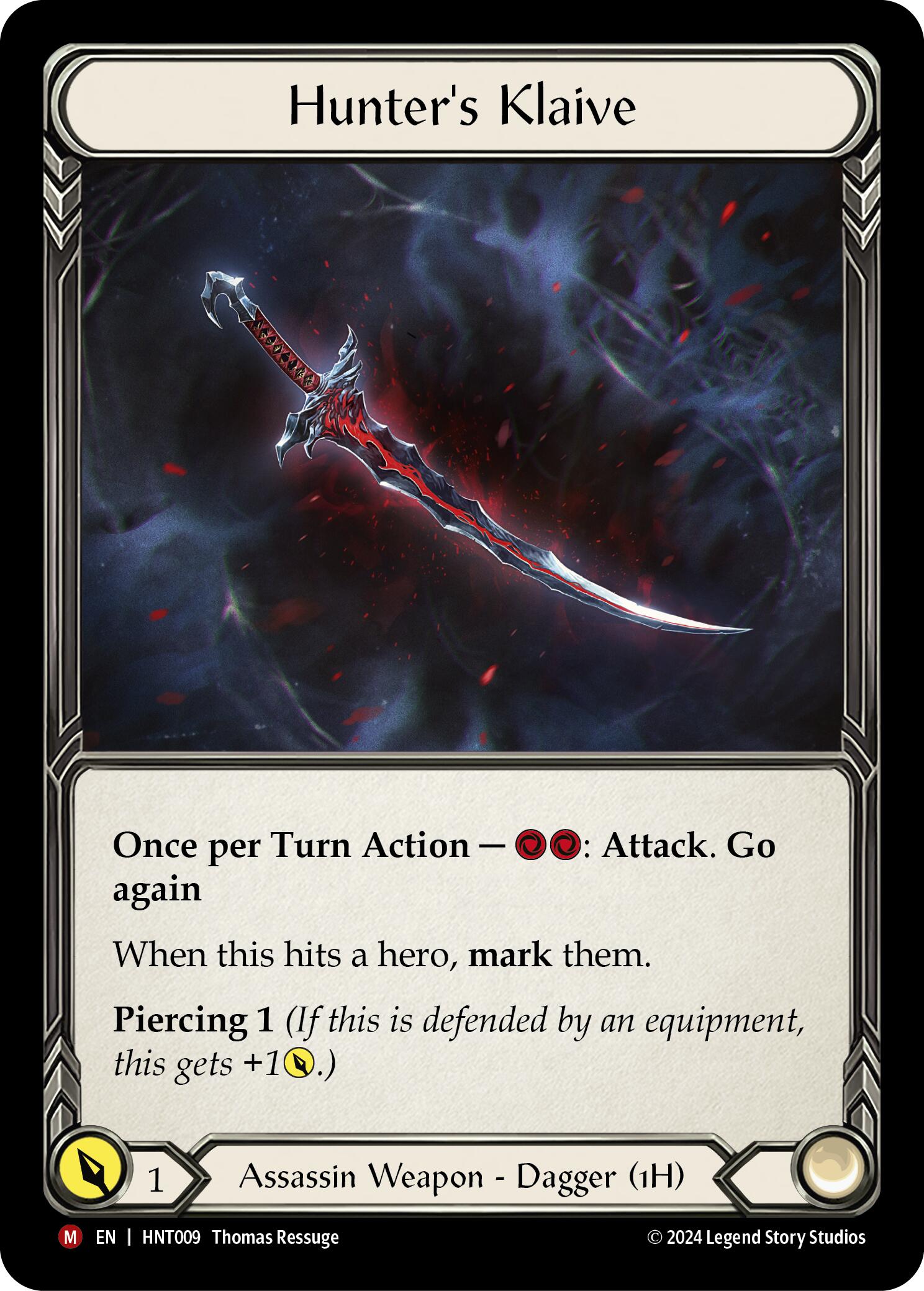 Hunter's Klaive [HNT009] (The Hunted)  Cold Foil | Devastation Store