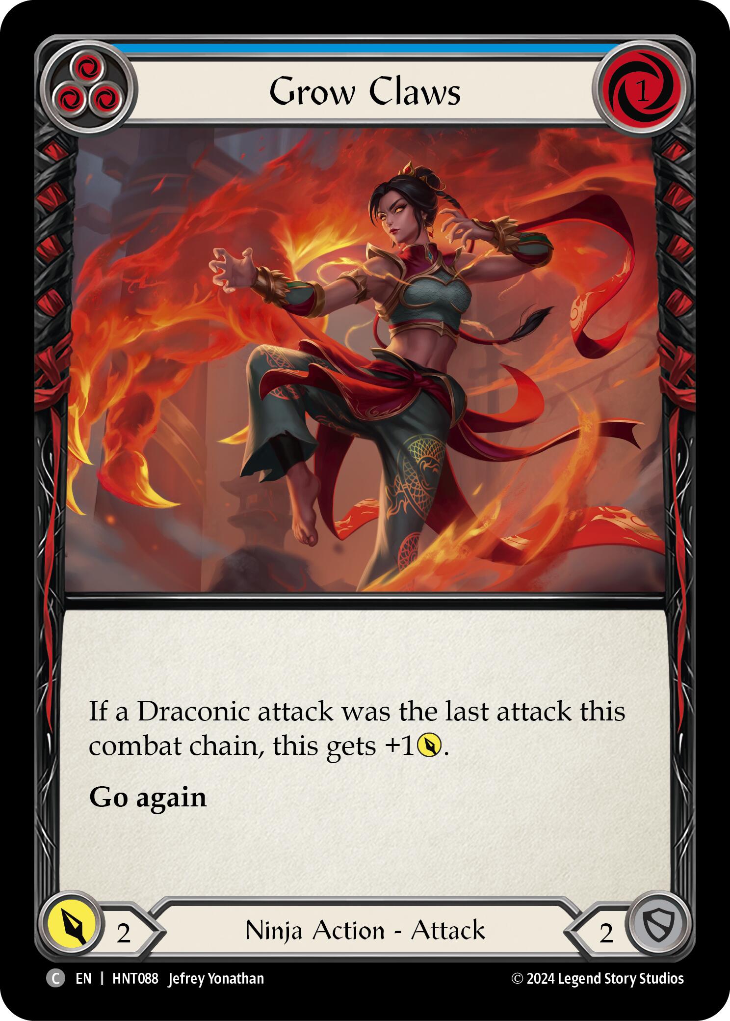 Grow Claws (Blue) [HNT088] (The Hunted) | Devastation Store