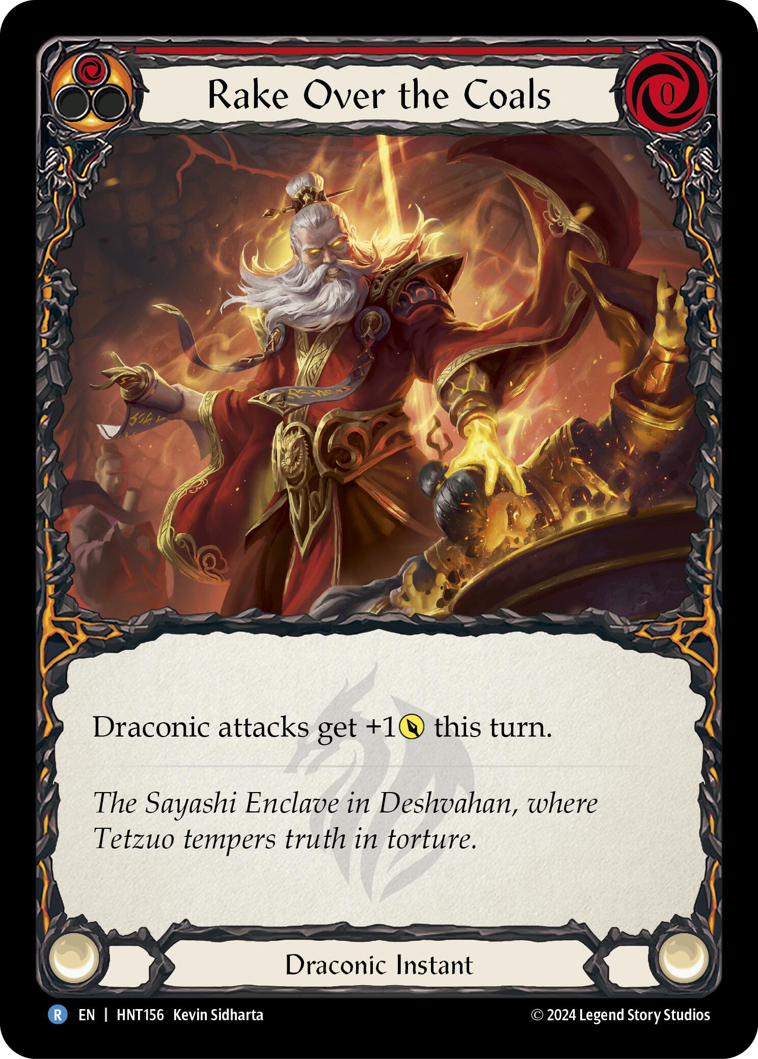 Rake Over the Coals (Red) [HNT156] (The Hunted) | Devastation Store