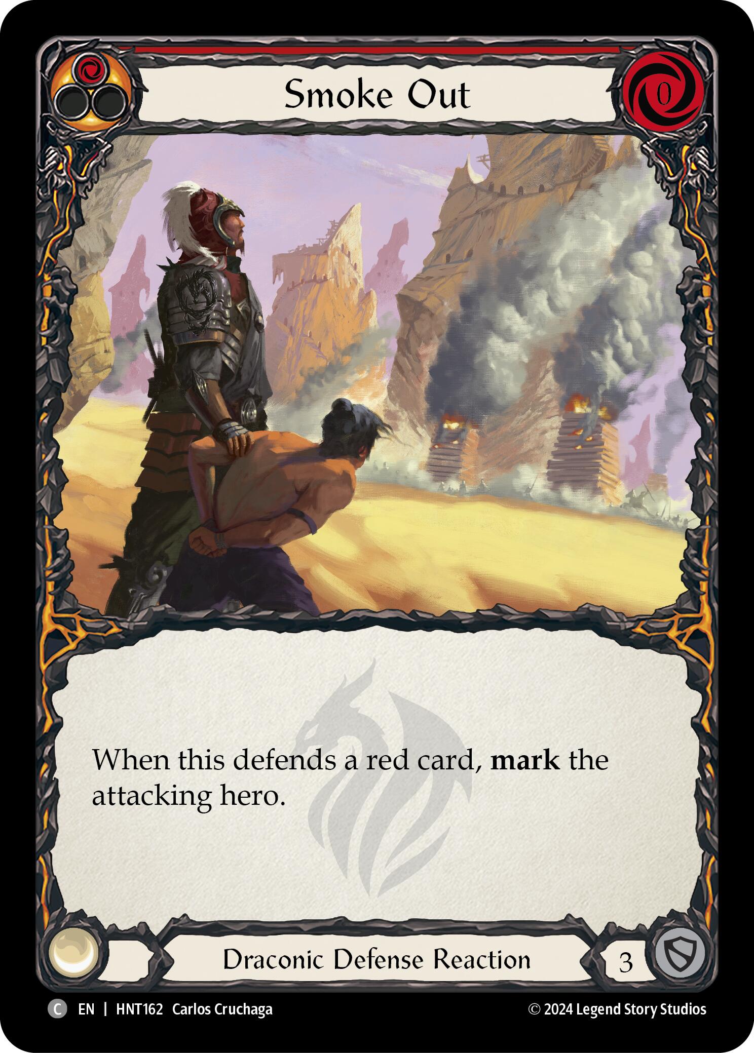 Smoke Out (Red) [HNT162] (The Hunted) | Devastation Store