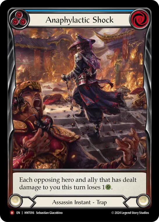 Anaphylactic Shock (Extended Art) [HNT016] (The Hunted)  Rainbow Foil | Devastation Store