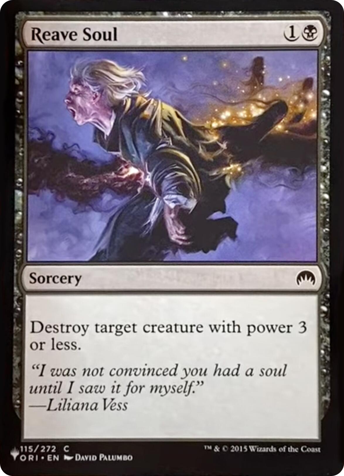Reave Soul [The List] | Devastation Store