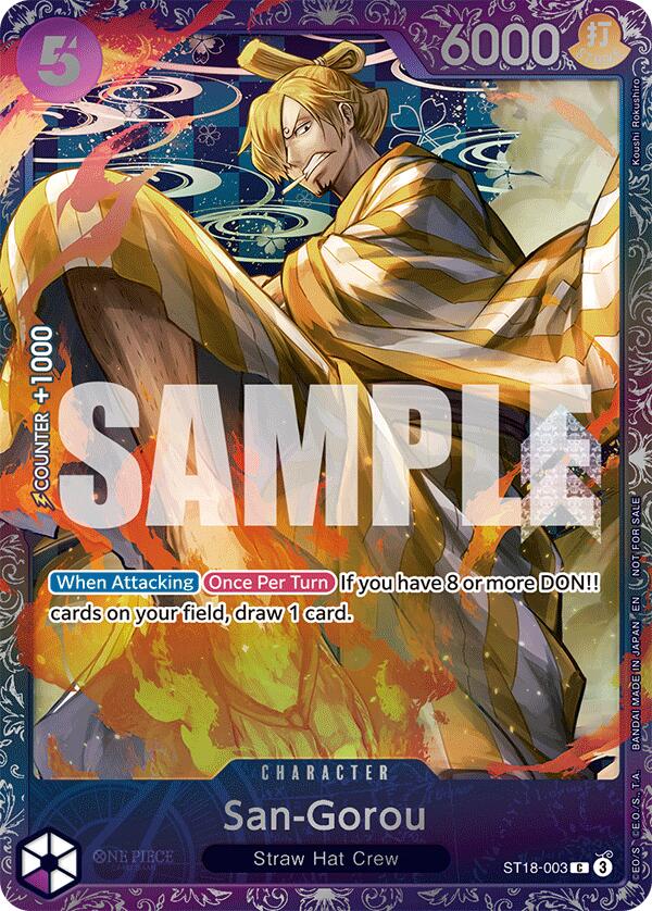 San-Gorou (Treasure Cup 2025) [One Piece Promotion Cards] | Devastation Store