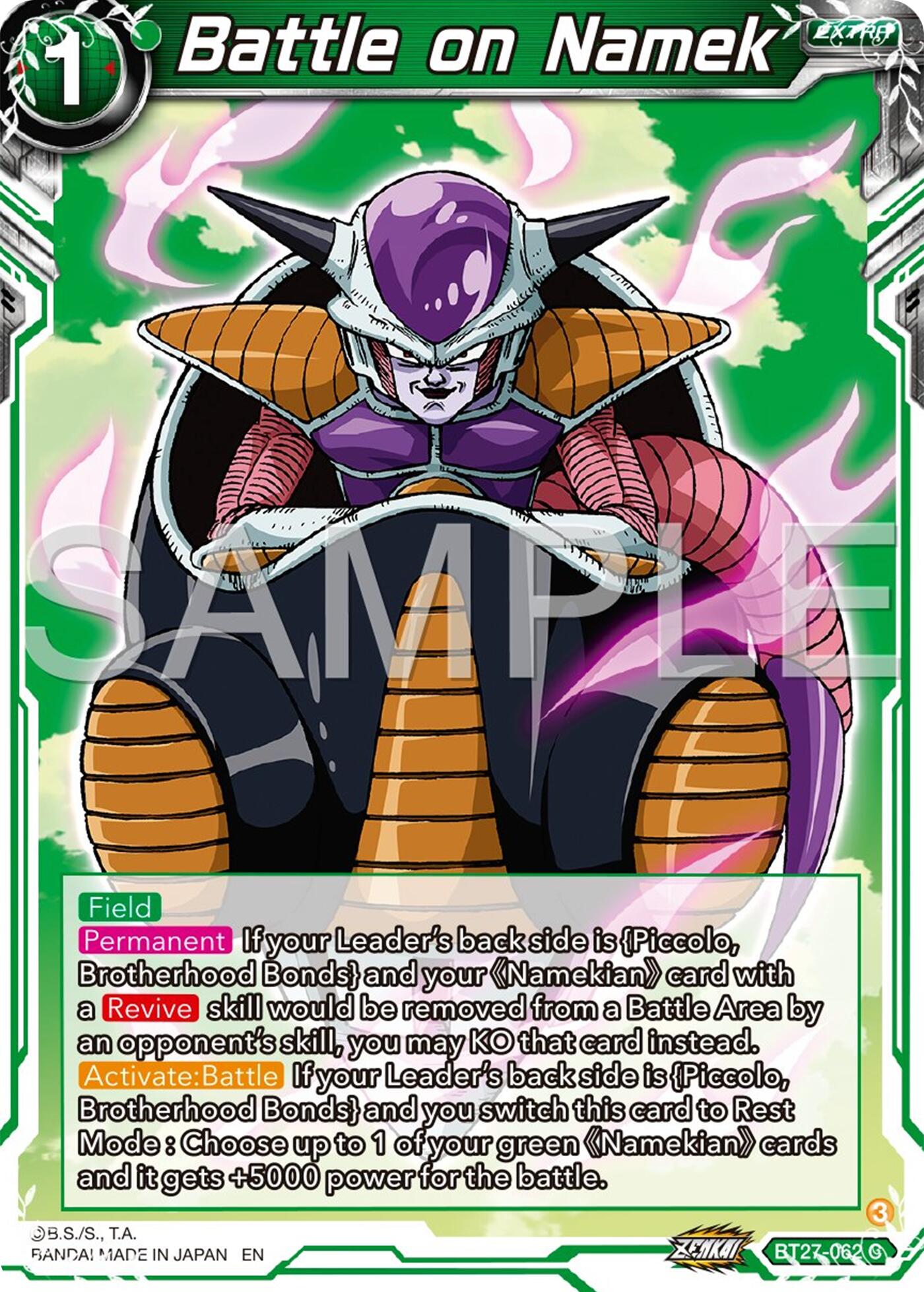 Battle on Namek (BT27-062) [History of Z] | Devastation Store