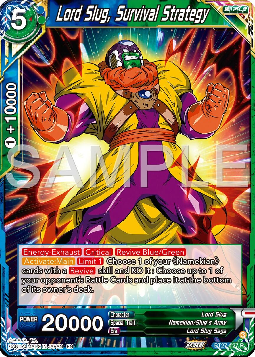 Lord Slug, Survival Strategy (BT27-127) [History of Z] | Devastation Store