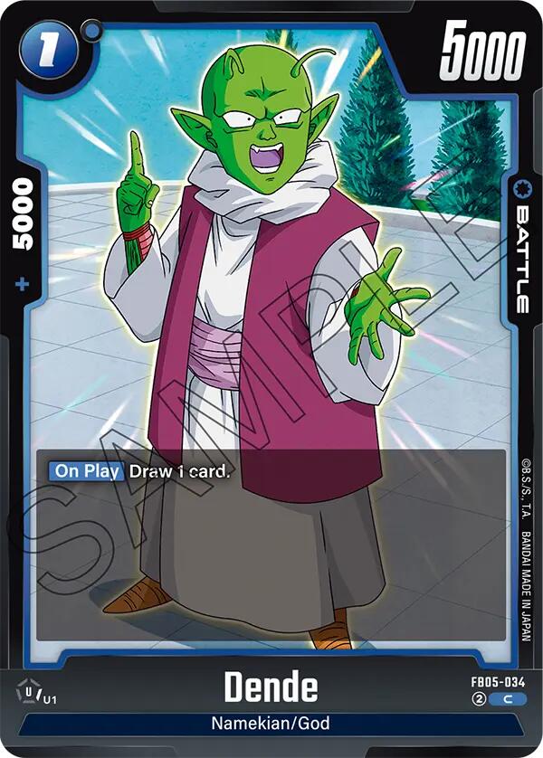 Dende (FB05-034) [New Adventure] | Devastation Store