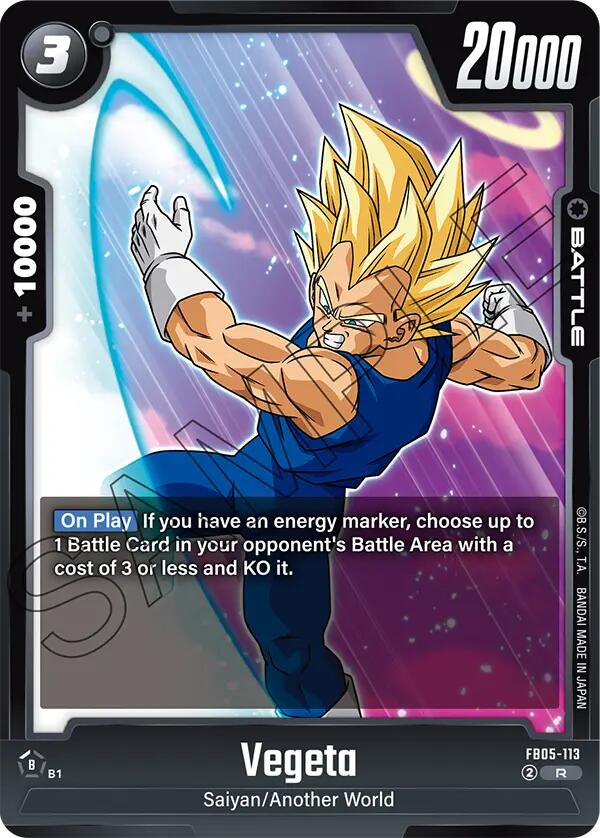Vegeta (FB05-113) [New Adventure] | Devastation Store