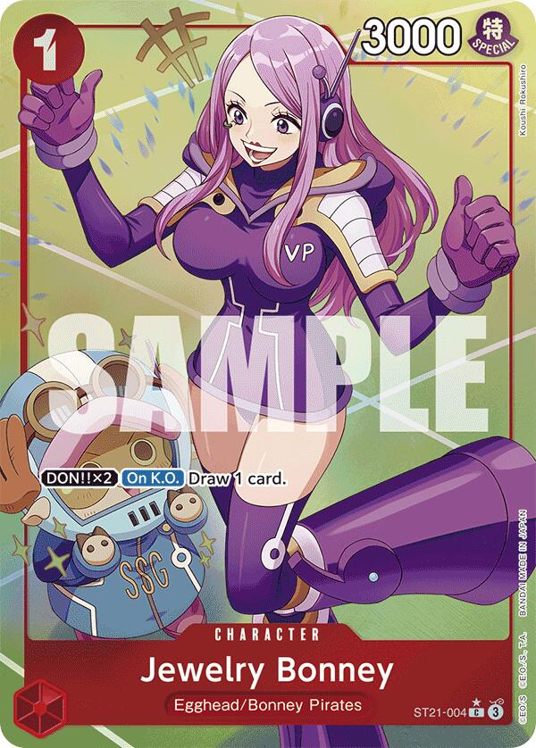 Jewelry Bonney (Parallel) [Starter Deck EX: Gear 5] | Devastation Store