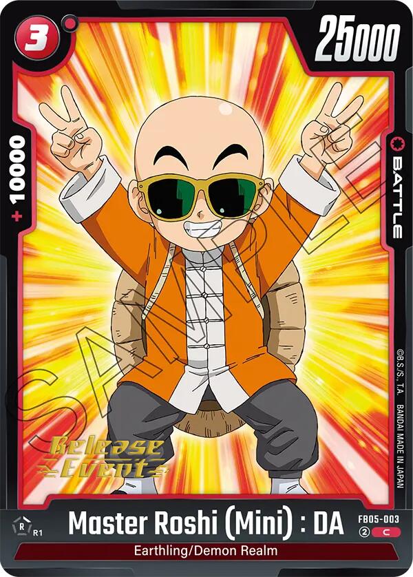 Master Roshi (Mini) : DA [New Adventure Release Event Cards] | Devastation Store