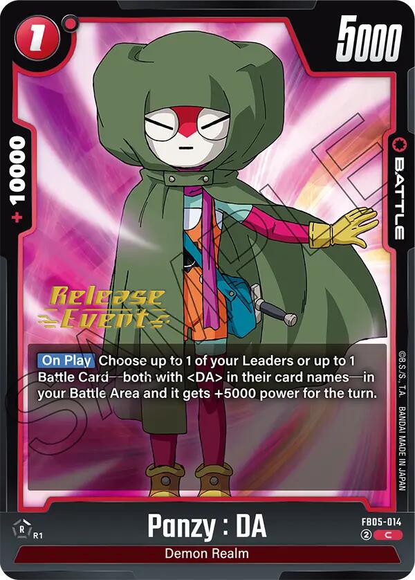 Panzy : DA [New Adventure Release Event Cards] | Devastation Store