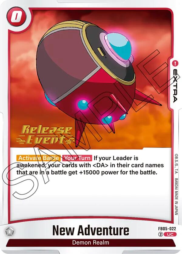 New Adventure [New Adventure Release Event Cards] | Devastation Store