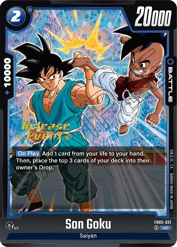Son Goku (FB05-031) [New Adventure Release Event Cards] | Devastation Store