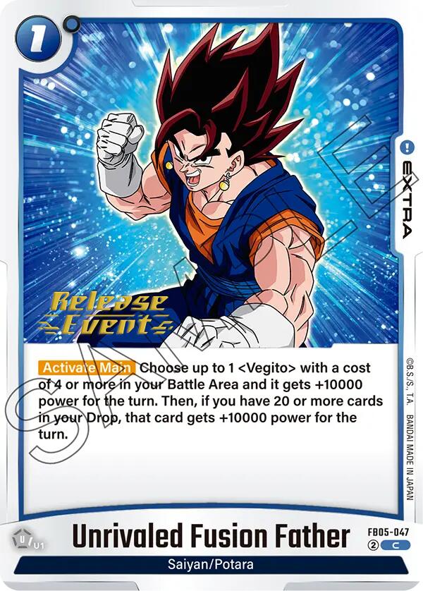 Unrivaled Fusion Father [New Adventure Release Event Cards] | Devastation Store