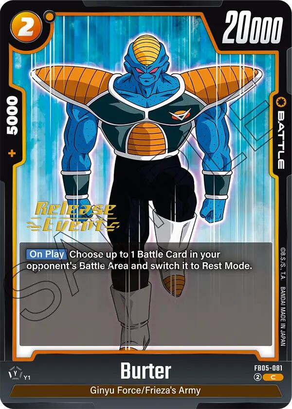Burter [New Adventure Release Event Cards] | Devastation Store