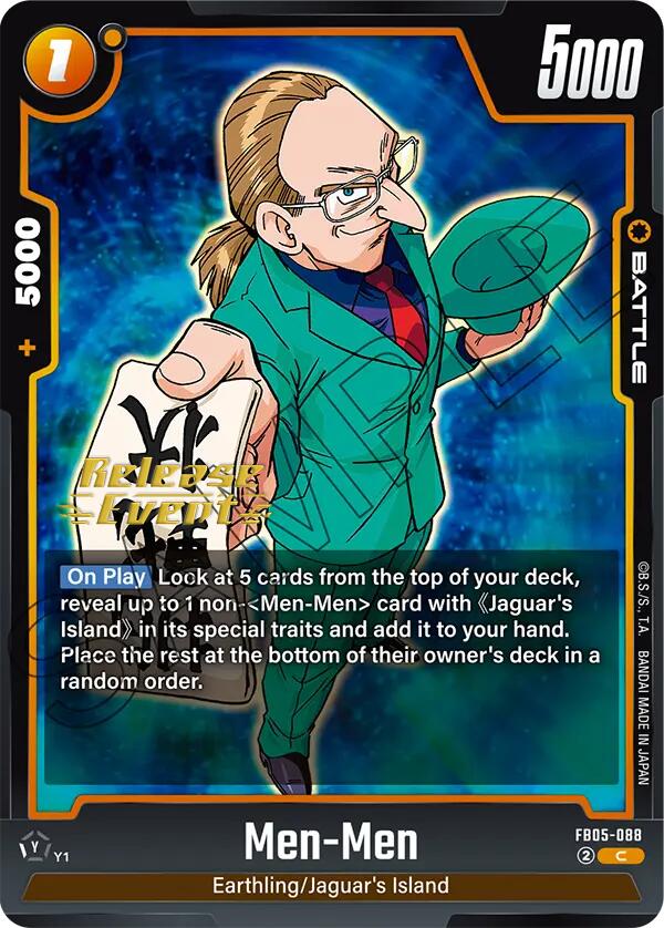 Men-Men [New Adventure Release Event Cards] | Devastation Store
