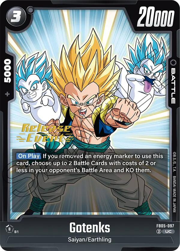 Gotenks [New Adventure Release Event Cards] | Devastation Store