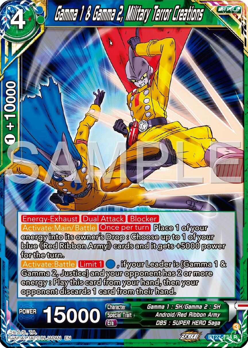 Gamna 1 & Gamma 2, Military Terror Creations (BT27-134) [History of Z] | Devastation Store