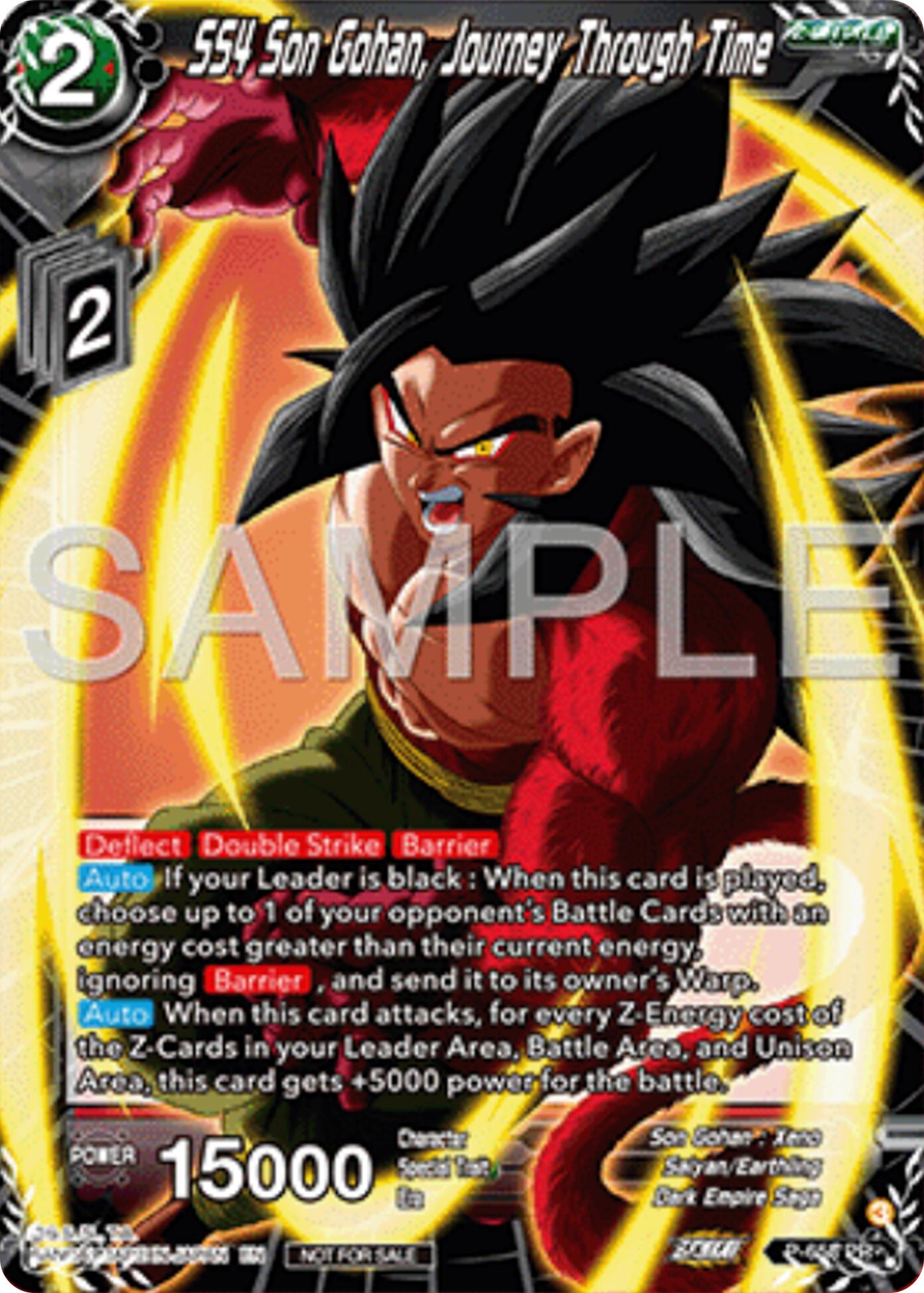 SS4 Son Gohan, Journey Through Time (P-658) [Promotion Cards] | Devastation Store