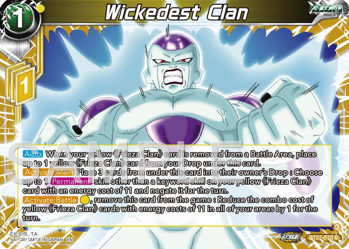 Wickedest Clan (BT27-070) [History of Z] | Devastation Store