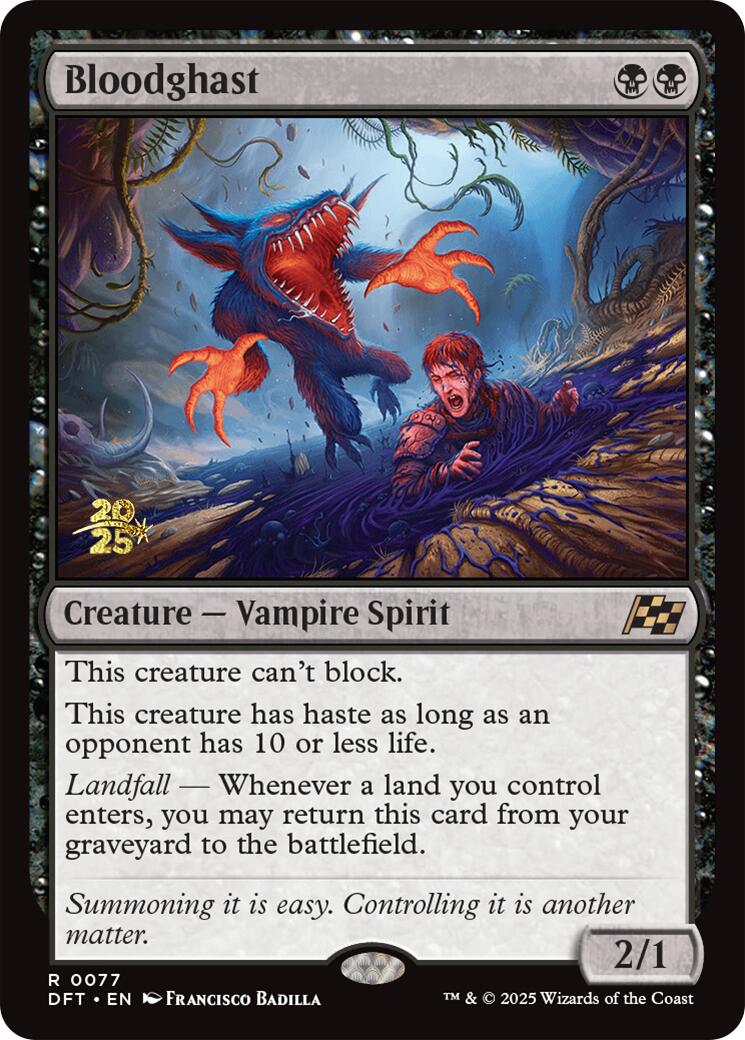 Bloodghast [Aetherdrift Prerelease Promos] | Devastation Store