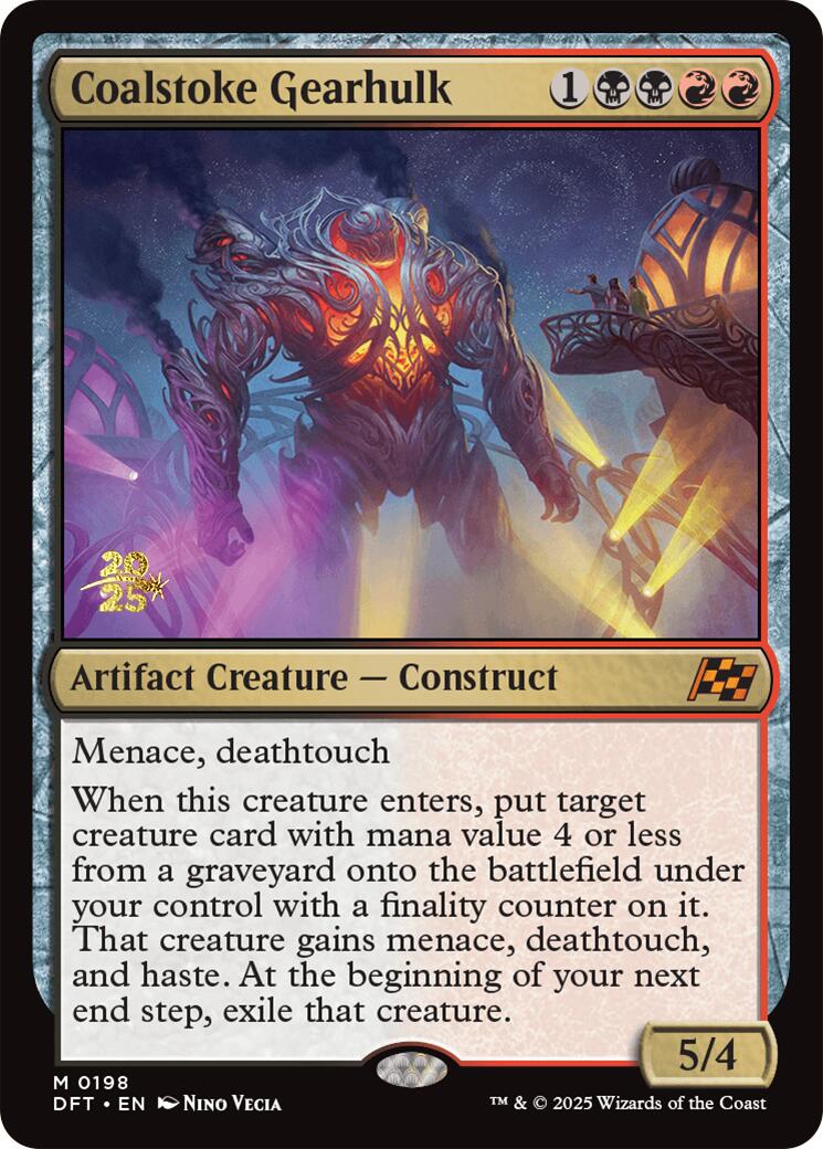Coalstoke Gearhulk [Aetherdrift Prerelease Promos] | Devastation Store